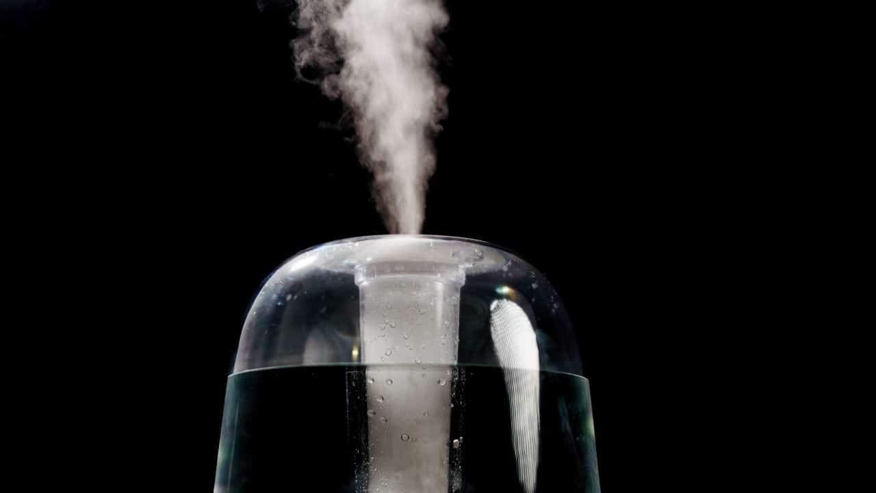 Humidifier in a home